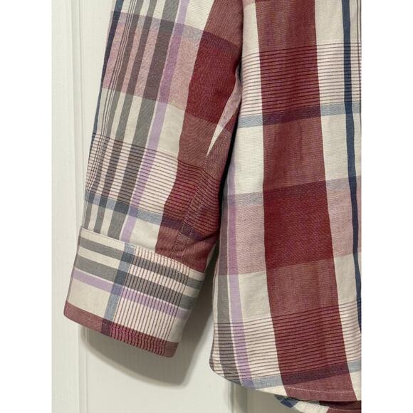 Tommy Bahama Men's Long-Sleeve Silk-Blend Plaid Shirt, Size XXL - Picture 6 of 10